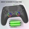 Controller wireless - SUBSONIC - PS4 - LED - Vibrazione - Jack per cuf