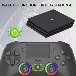 Controller wireless - SUBSONIC - PS4 - LED - Vibrazione - Jack per cuf