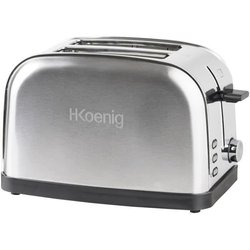 Two-slice toaster - HKoeNIG - TOS7 - 850 W - Stainless steel