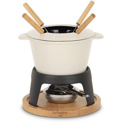 Fondue en fonte émaillée - LA FONDERIE 1890 - MONT JOLY - 1,2 L - 4 pe