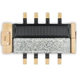 3-in-1-Raclettegerät WOD360 HKoeNIG: Raclette + Kochstein + Grill  8 
