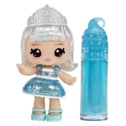 Yummiland - 1 bambola da 10 cm e un lucidalabbra glitterato da creare 