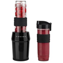 Mini-Standmixer  SCHWEIZ  MOOV9  300 W  570 ml  2 Flaschen  Schw