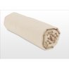 Lenzuolo sotto con angoli - 100% cotone - 90 x 190 + Cappello 30 cm - 