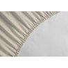 Lenzuolo sotto con angoli - 100% cotone - 90 x 190 + Cappello 30 cm - 