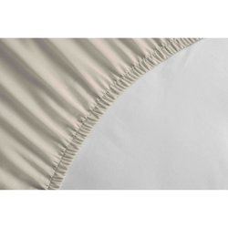 Lenzuolo sotto con angoli - 100% cotone - 160 x 200 + Cappello 35 cm -