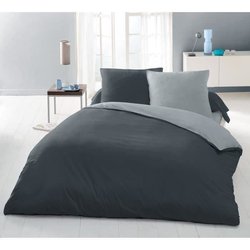 Completo copripiumino per 2 persone - 220x240 cm - 100% Cotone - Bicol
