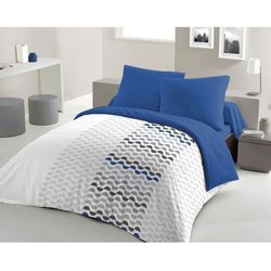 AMBROISIE Mikrofaser-Bettwäsche-Set  1 Bettbezug 240 x 260 cm + 2 Kis