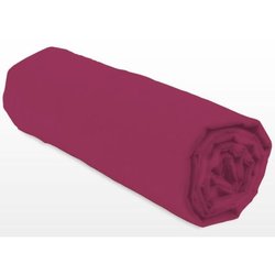 Hoeslaken - LOVELY HOME - LH71608 - 160x200+35 cm - Fuchsia