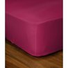 Drap-housse - LOVELY HOME - LH71608 - 160x200+35 cm - Fuchsia