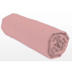 Sábana bajera ajustable - LOVELY HOME - LH71630 - 180x200+25 cm - Rosa