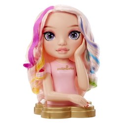 Rainbow High - Bella stylinghoofd - 33cm - Kleur nagels en haar - Gebr