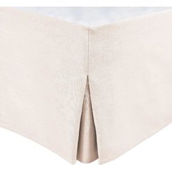 Cache sommier - HOME LINGE PASSION - 160 x 200 cm + 30 cm - Ecru
