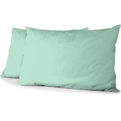 Lot de 2 taies d oreiller - HOME LINGE PASSION - HP72083 - Microfibre 