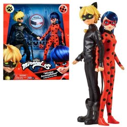 Pack de 2 Poupées mannequin 26 cm Miraculous Ladybug - Revivez les ave