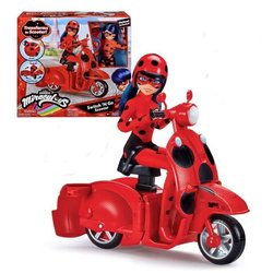 Scooter Miraculous Switch n Go + Ladybug Lucky Charm Bandai 26 cm Gear