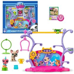 BANDAI - Littlest Pet Shop - Pets Got Talent Speelset - Speelset met 2