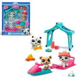 Pack temático 3 Mascotas - BANDAI - Littlest Pet Shop Nieve - Animales