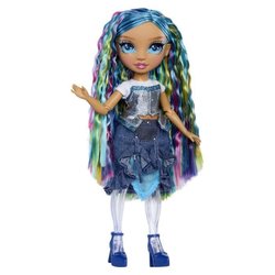 Muñeca de moda Rainbow High Rainbow Shimmers con Slime - Skyler (azul)