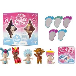 Mini-figurines bébé a collectionner - BANDAI - BIBI CHIBIS - Pack de 5
