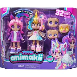 Poupée Personalisable - BANDAI - Animakii - HEA26348 - Licorne et Chau