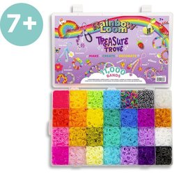 Kit créatif DIY bracelets élastiques - BANDAI - Rainbow Loom - Treasur
