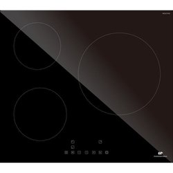 CONTINENTAL EDISON CETI3B28 induction hob 3 zones, 6600W - 3 boosters 