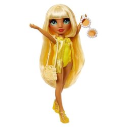 Rainbow High Swim & Style - Muñeca de moda articulada 27 cm - Sunny (A