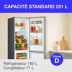 251-l-Unterbaukühlschrank  CONTINENTAL EDISON  Total No Frost  Edel