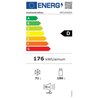 251-l-Unterbaukühlschrank  CONTINENTAL EDISON  Total No Frost  Edel
