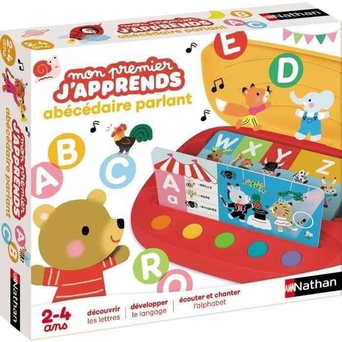 MY FIRST I LEARN - TALKING ALPHABET - Educational game - NATHAN - Disc