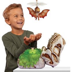 GrossMos Flying - Descubre tu dinosaurio volador - Naranja - 3 modelos