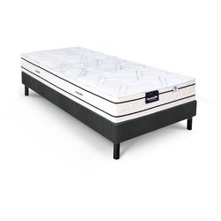 DUNLOPILLO Rosemary Dark Matratzen- und Lattenrost-Set 90x190 - Dicke 