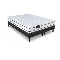 DUNLOPILLO Lavendel Dunkel Matratzen- & Lattenrost-Set 2x90x200 - Dick