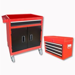 DOMAC Workshop assistant 7 cassetti in metallo con contenitore vuoto