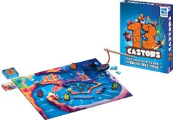 Jeu de société - MEGABLEU - 13 Castors - Course de castors avec prédic