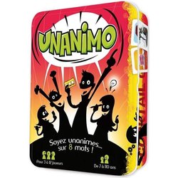 UNANIMO, Jeu d Ambiance pour Adultes & Enfants des 10ans - Jeu de Soci