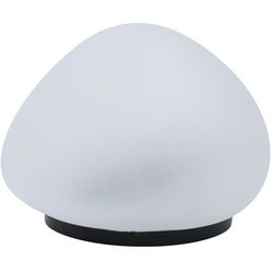 Dekorative Kieselstein-Solarlampe - LUMISKY - SOLENZARA - Ø16 cm - wei