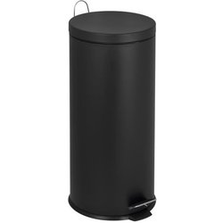 KITCHEN MOVE Abfalleimer für Pedalküchen URBAN 30L - Stahl Schwarz