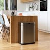 KITCHEN MOVE UPPER 60 L Automatic Kitchen Waste Bin - Stainless Steel