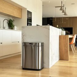 KEUKEN MOVE BOVEN 60 L Automatische keukenafvalbak - Roestvrij staal