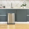 KITCHEN MOVE UPPER 60 L Automatic Kitchen Waste Bin - Stainless Steel