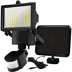 LUMI JARDIN Cooper Schwarzer Solarscheinwerfer - H 22 cm - Schwarz