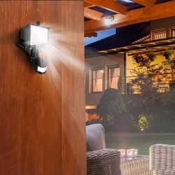 Proyector solar LUMI JARDIN Cooper Black - H 22 cm - Negro
