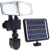 Projecteur solaire 2 tetes LED Douglas H23cm avec détecteur de mouveme