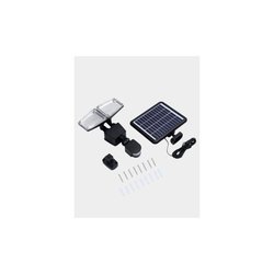 Projecteur solaire 2 tetes LED Douglas H23cm avec détecteur de mouveme