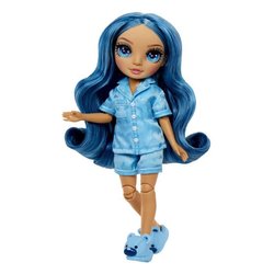 Junior High Pyjama Party - 22 cm gelede modepop - Skyler (blauw) - Vee