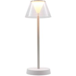 Cordless table lamp - LUMISKY - BEVERLY WHITE - H34 cm - Warm white LE