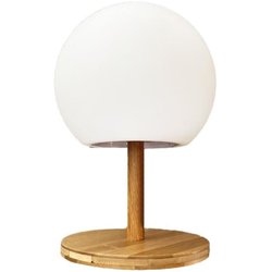 LUMISKY - Table lamp - wireless - extendable bamboo foot - H28cm - war