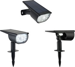 Spot solaire a planter - GALIX - G2603 - 300 Lumens Double éclairage (